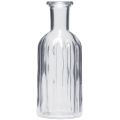 Floristik24 Flaskevase glassvase høy vase klar Ø7,5cm H19,5cm