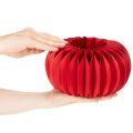 Papirdekorasjon honeycomb papirgresskar rundt moderne borddekorasjon 24 cm 4 stk | Floristik24.no