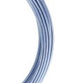 Floristik24 Aluminiumstråd pastellblå Ø2mm 12m