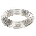 Floristik24 Aluminiumstråd, sølv, 3 mm, hobbytråd for kreative prosjekter, 1 kg