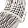 Aluminiumstråd, sølv, 3 mm, hobbytråd for kreative prosjekter, 1 kg | Floristik24.no
