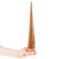 Kunstig juletrepynt, slank, med trebase, 40 cm, 3 stk. | Floristik24.no