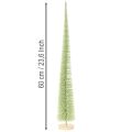 Kunstig juletre, dekorativt tre på trebase, 60 cm | Floristik24.no