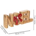 Noel-skrift med sløyfe, juledekorasjon, 18 cm | Floristik24.no
