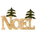 Juledekorasjon Noel-stativ med to grantrær 18 cm | Floristik24.no