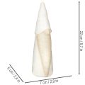 Dekorativ gnomfigur for stående, julepynt, keramikk, 22 cm | Floristik24.no