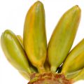 Floristik24 Kunstig bananknippe, dekorativ frukt, babybananer L7–9cm