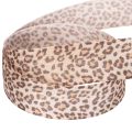 Gavebånd med dyreprint leopard, 25 mm bredt, 18 m langt | Floristik24.no