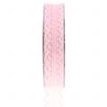 Floristik24 Blondebånd med skjoldkant rosa 20mm 20m