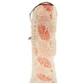 Floristik24 Dekorativt bånd regnskog bomullsbånd oransje 30mm 15m