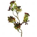 Floristik24 Kunstig bær gren cotoneaster rød 50cm 2stk