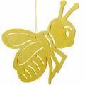 Floristik24 Trefigur bie, vårdekorasjon, honningbie å henge opp, dekorativt insekt 6stk