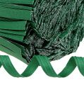 Floristik24 Innbindingslister lange grønne 30cm dobbeltråd 1000p