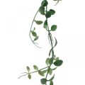 Floristik24 Bladkrans grønn Kunstig grønne planter deco krans 190cm