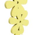 Floristik24 Blomsterkransved i gul Ø35cm 1p