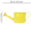 Fargerik dekorativ vannkanne, Ø11 cm, H9,5 cm, til planting, vårborddekorasjon, metall, sett med 8 | Floristik24.no