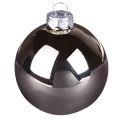 Juletrekuler sølv aprikos glasskuler Ø5cm 24 stk | Floristik24.no