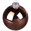 Juletrekuler sølv aprikos glasskuler Ø5cm 24 stk | Floristik24.no