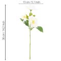 Kunstig juleroseblomstbukett, hvit, kunstig julepynt | Floristik24.no