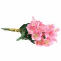 Floristik24 Bukett med juleroser rosa 29cm 4stk