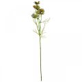 Cosmea smykkekurv grønne kunstige sommerblomster 61cm