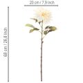 Kunstig dahliablomst til vase 68 cm | Floristik24.no