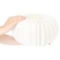 Papirdekorasjonsball, moderne gresskardekorasjon, honeycomb-papir, 34 cm, 2 stk. | Floristik24.no