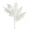 Floristik24 Deco bregne kunstplante bregneblad kunstig bregne hvit L78cm