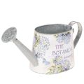Floristik24 Dekorativ vannkanne hortensia metall vintage blomster 30x11x14,5cm