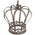 Floristik24 Dekorativ krone i antikk utseende metalldekorasjon rust Ø19,5 cm H22 cm