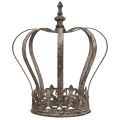 Dekorativ krone i antikk utseende metalldekorasjon rust Ø19,5 cm H22 cm | Floristik24.no