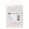 Dekorperler hvit Ø10mm 115 stk | Floristik24.no