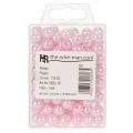 Dekorperler Ø10mm rosa 115 stk | Floristik24.no