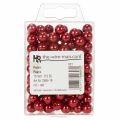 Dekorperler Ø10mm rød 115 stk | Floristik24.no
