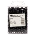 Dekorperler Ø8mm svarte 250 stk | Floristik24.no