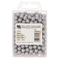 Dekorperler Ø8mm sølv 250 stk | Floristik24.no