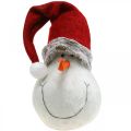 Floristik24 Deco snømann med hatt Adventspynt julefigur H38cm