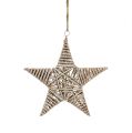 Floristik24 Dekorativ stjerne å henge 25cm fra vintreet 1pc