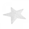 Floristik24 Julepyntstjerne Julepyntstjerne hvit H20cm 4stk