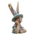 Floristik24 Deco kanin kanin byste dekorasjon figur kanin hode 18cm