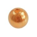 Floristik24 Deco perler oransje 8mm 250p