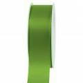 Floristik24 Gave- og dekorasjonsbånd grønt 40mm 50m
