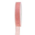 Floristik24 Dekorativt bånd blonder 21mm 20m rosa