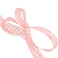 Floristik24 Dekorativt bånd blonder 21mm 20m rosa