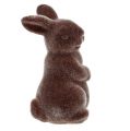 Floristik24 Dekorativ figur kanin strømmet 7cm brun 1p