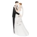 Floristik24 Dekorativ figur av et brudepar, 10,5 cm