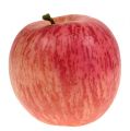 Floristik24 Dekorative frukter dekorative eple rød-oransje Ø9cm 4stk