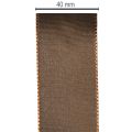 Bredt taft-gavebånd, elegant og blankt, 40 mm x 50 m | Floristik24.no