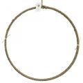 Floristik24 Dekorring jute Scandi dekorativ ring for oppheng Ø40cm 2stk