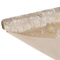 Bordløper, dekorativt stoff, mønstret, brede sløyfer, 35x120 cm, 2 stk. | Floristik24.no